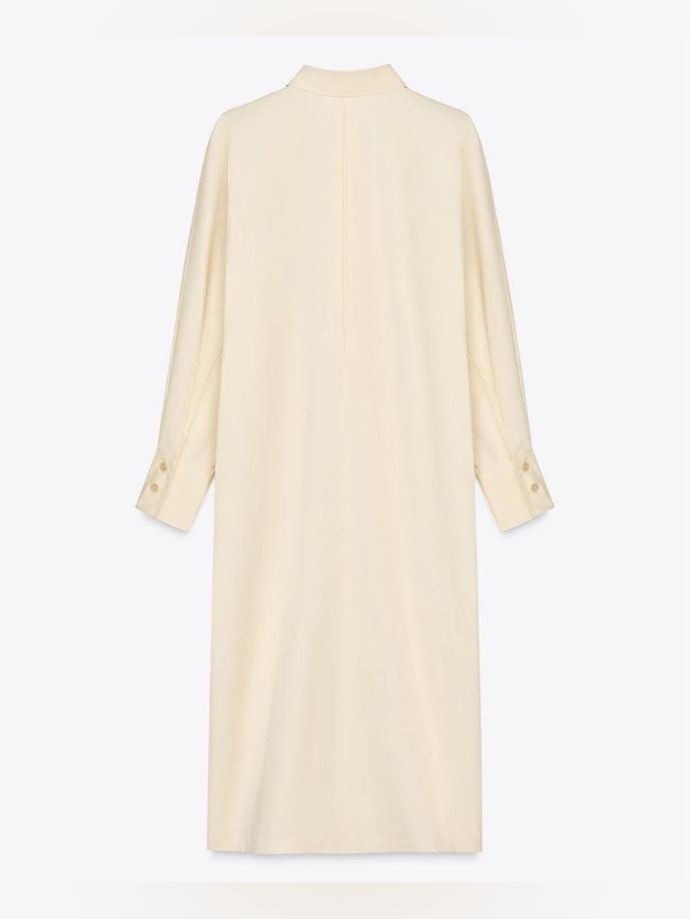 ZARA ~ ZW COLLECTION poplin shirt dress - Picture 13 of 17